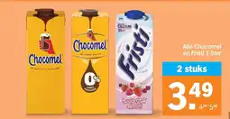 Albert Heijn Alle Chocomel en Fristi 1 liter aanbieding