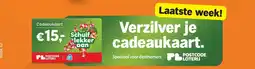 Albert Heijn Cadeaukaart aanbieding
