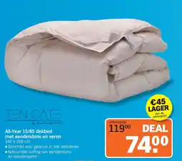 Albert Heijn All-Year 15/85 dekbed met eendendons en veren aanbieding