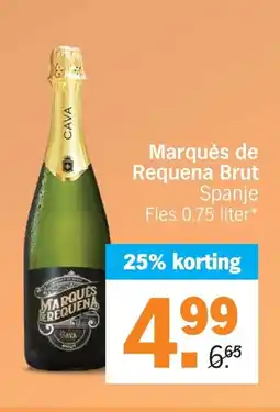 Albert Heijn Marqués de Requena Brut aanbieding