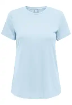Wehkamp ONLY PLAY sportshirt lichtblauw aanbieding
