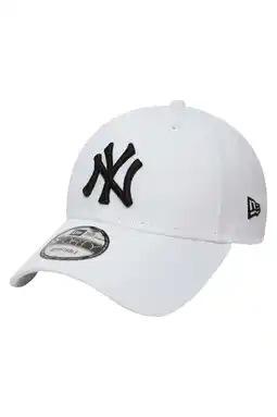 Wehkamp New Era Senior pet 9Forty NY wit/zwart aanbieding