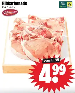 Dirk Ribkarbonade aanbieding