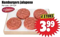 Dirk Hamburgers jalapeno aanbieding