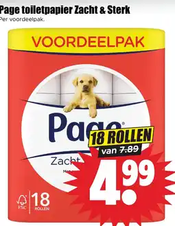 Dirk Page toiletpapier Zacht & Sterk aanbieding