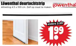 Dirk Löwenthal deurtochtstrip aanbieding