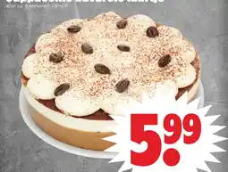 Dirk Suppaccino Bavaroise taartje aanbieding