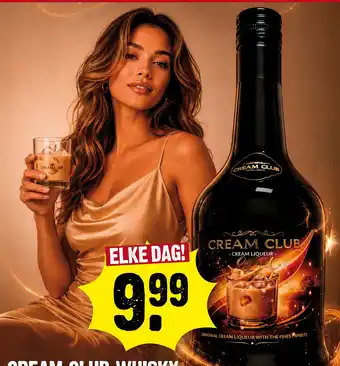 Cream club whisky