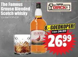 Dirk The Famous Grouse Blended Scotch whisky aanbieding
