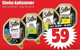 Dirk Sheba kattenvoer aanbieding