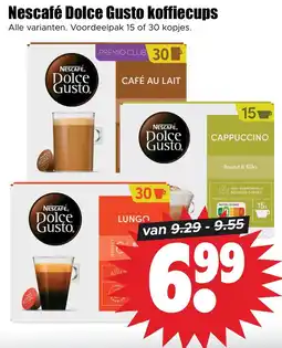 Dirk Nescafé Dolce Gusto koffiecups aanbieding