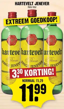 Dirk Hartevelt Jenever Hele liter aanbieding