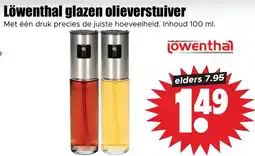 Dirk Löwenthal glazen olieverstuiver aanbieding