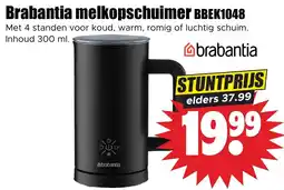 Dirk Brabantia melkopschuimer BBek1048 aanbieding