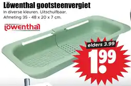 Dirk Löwenthal gootsteenvergiet aanbieding