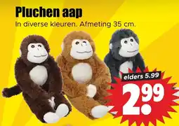 Dirk Pluchen aap aanbieding