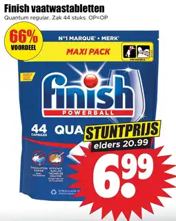 Dirk Finish vaatwastabletten aanbieding