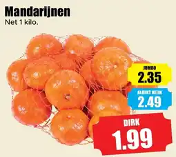 Dirk Mandarijnen aanbieding