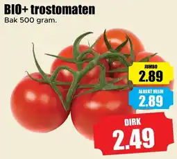 Dirk BIO+ trostomaten aanbieding