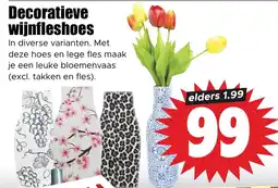 Dirk Decoratieve wijnflesshoes aanbieding