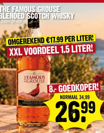 The famous grouse blended scotch whisky