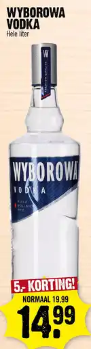 Super Dirck 3 Wyborowa Vodka aanbieding