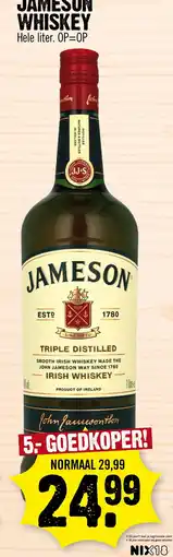 Super Dirck 3 Jameson Whiskey aanbieding