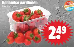 Dirk Hollandse aardbeien aanbieding