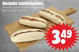 Dirk Gevulde stokbroodjes aanbieding