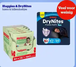 Bol.com Huggies & DryNites luiers & billendoekjes aanbieding