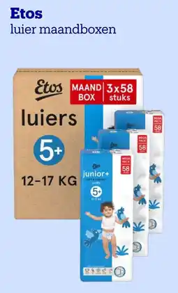 Bol.com Etos luier maandboxen aanbieding