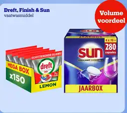 Bol.com Dreft, Finish & Sun vaatwasmiddel aanbieding