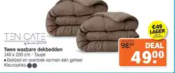 Albert Heijn Twee wasbare dekbedden aanbieding