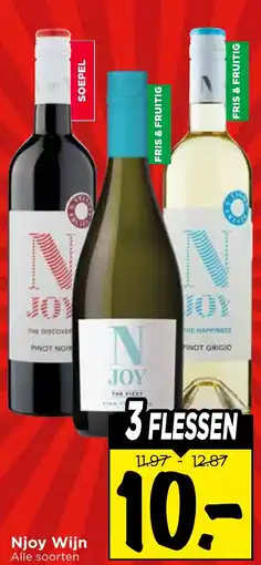 Vomar Voordeelmarkt Alle Njoy Wijn aanbieding
