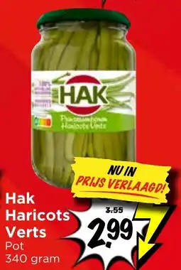 Vomar Voordeelmarkt Hak Haricots Verts aanbieding