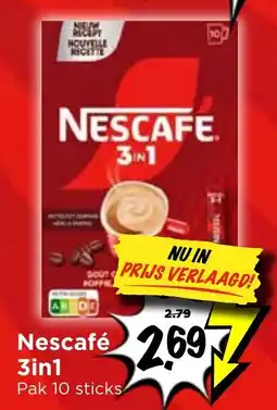 Vomar Voordeelmarkt Nescafé 3in1 aanbieding