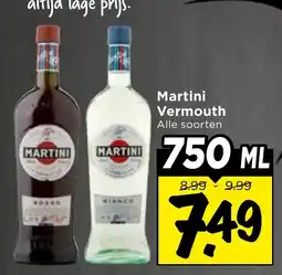 Vomar Voordeelmarkt Alle Martini Vermouth aanbieding