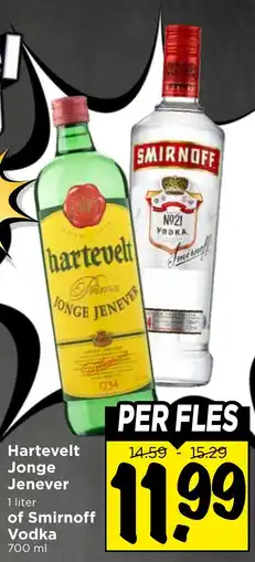Vomar Voordeelmarkt Hartevelt Jonge Jenever aanbieding