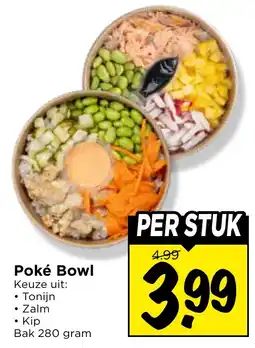 Vomar Voordeelmarkt Poké Bowl aanbieding