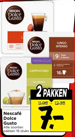 Vomar Voordeelmarkt Alle Nescafé Dolce Gusto aanbieding