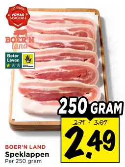 Vomar Voordeelmarkt Boer'n Land Speklappen aanbieding