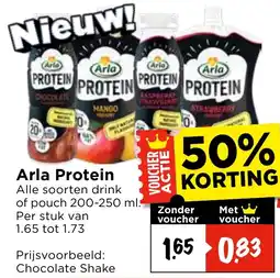 Vomar Voordeelmarkt Arla Protein aanbieding