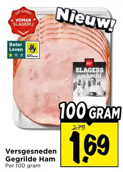 Versgesneden Gegrilde Ham