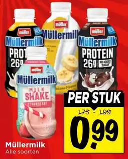 Vomar Voordeelmarkt Alle Müllermilk aanbieding