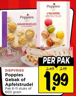 Poppies Gebak of Apfelstrudel