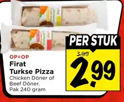 Vomar Voordeelmarkt Firat Turkse Pizza aanbieding