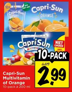 Vomar Voordeelmarkt Capri-Sun Multivitamin of Orange aanbieding