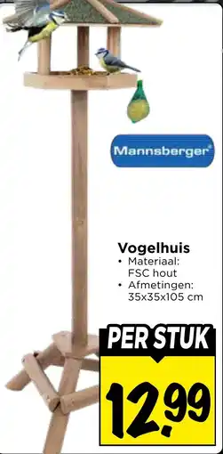 Vomar Voordeelmarkt Vogelhuis aanbieding