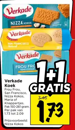 Vomar Voordeelmarkt Verkade Koek aanbieding