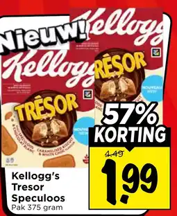 Vomar Voordeelmarkt Kellogg's Tresor Speculoos aanbieding